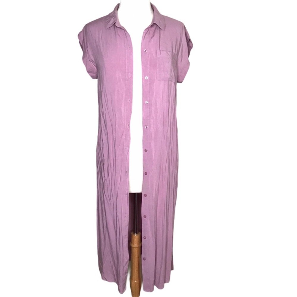 VELVET HEART Purple Button Down Cardigan Size S